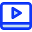 Video player Symbol 64x64