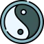 Ying yang icon 64x64