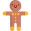 Gingerbread man ícono 64x64
