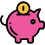 Piggy bank icon 64x64