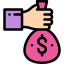 Money bag icon 64x64