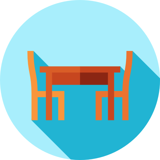 Dining table icon