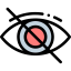 Red eye icon 64x64