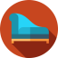 Chaise longue icon 64x64