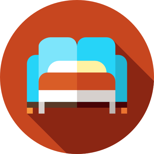 Sofa bed icon