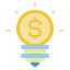 Light bulb ícono 64x64