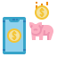 Piggy bank icon 64x64