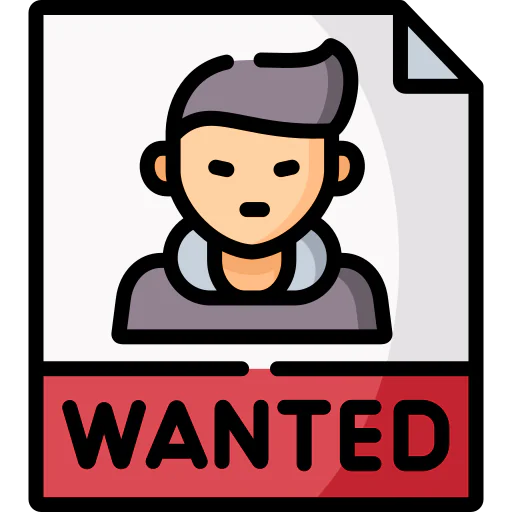 Wanted icon
