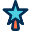 Christmas star icon 64x64