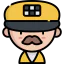 Taxi driver icon 64x64