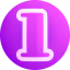 Number 1 ícono 64x64