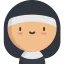 Nun icon 64x64