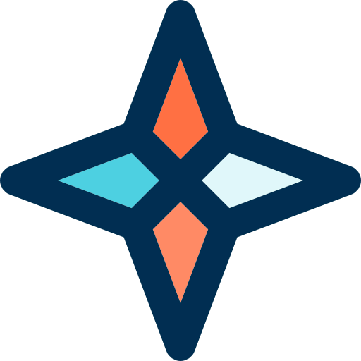 Wind rose icon