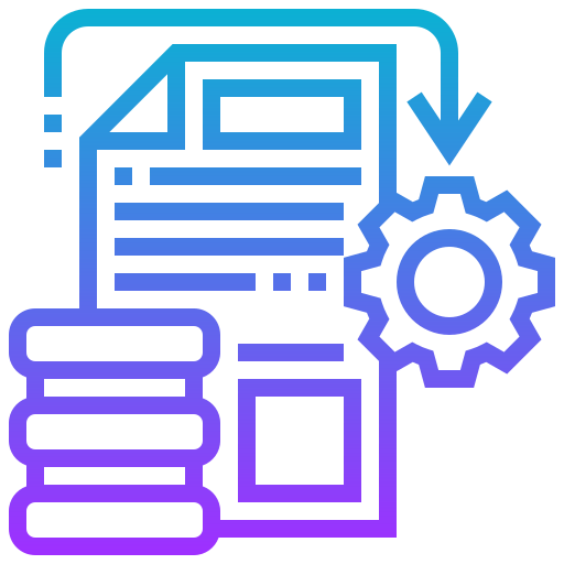 Data processing icône
