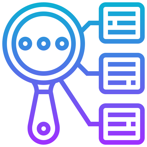 Data classification icon