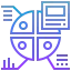 Data visualization icon 64x64