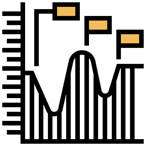 Progress chart icon