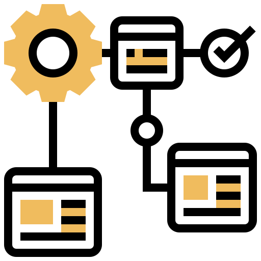 Hierarchy structure icon