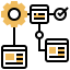 Hierarchy structure icon 64x64
