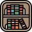 Bookshelf icon 64x64