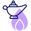 Oil lamp Symbol 64x64