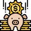 Piggy bank icon 64x64