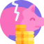 Money loss icon 64x64