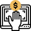Online banking icon 64x64
