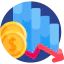 Money loss icon 64x64