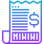 Receipt icon 64x64
