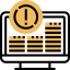 Security breach icon 64x64