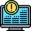 Security breach icon 64x64