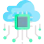 Cloud computing icon 64x64