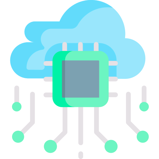 Cloud computing アイコン