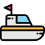 Boat toy icon 64x64