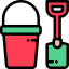 Sand bucket іконка 64x64