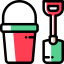 Sand bucket іконка 64x64