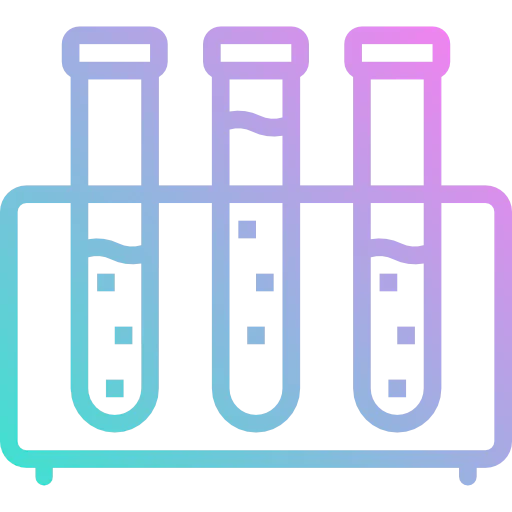 Test tubes icon