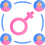 Womens day icon 64x64