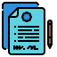 Contract icon 64x64