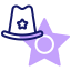 Cowboy hat icon 64x64