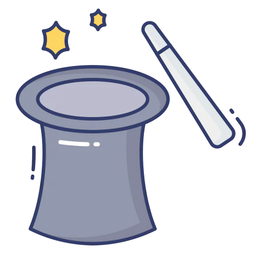 Magic hat icon