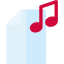 Music file icon 64x64