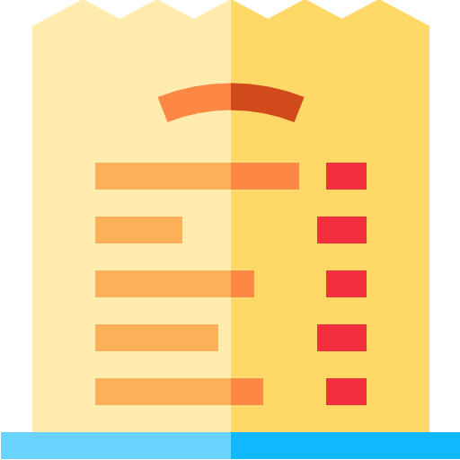 Receipt icon