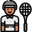 Tennis player icon 64x64