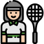 Tennis player icon 64x64