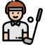 Golfer icon 64x64