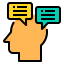Human mind icon 64x64