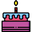 Birthday cake icon 64x64