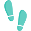 Foot print icon 64x64